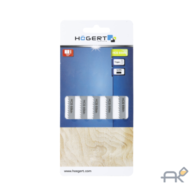 Полотно для электролобзика по дереву 100 мм. 10TPI. чистый рез. 5 шт. T101B HT6D665 